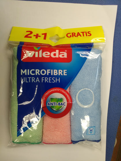 VILEDA Microfibre Cloth 2+1S