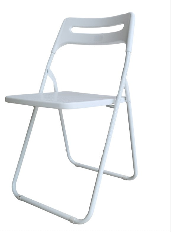 JAPAN HOME White Folding Chair MTC211004 (Bundle of 2)