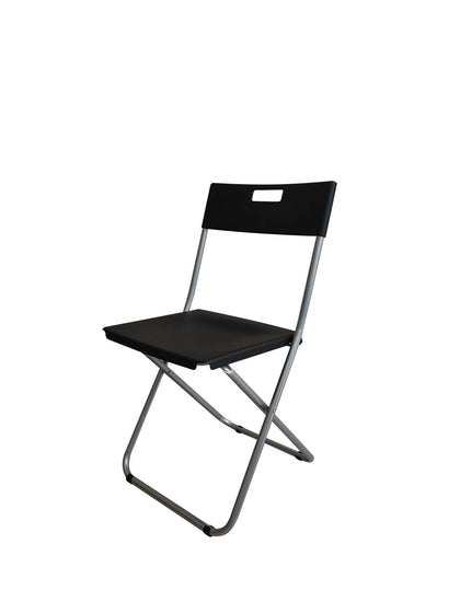 JAPAN HOME Black Folding Chair