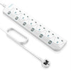 J ELEKTRO 6 Gang 3M Extension Socket 13A