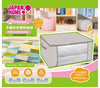 Grey Fabric Storage Bag