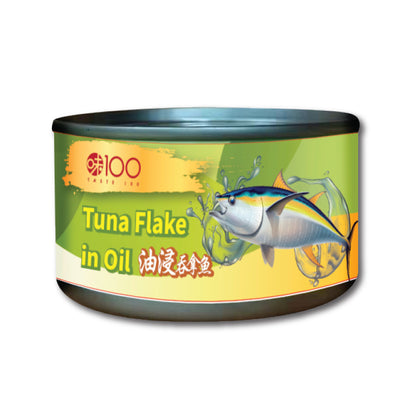 TASTE 100 Tuna Chink In Oil 185g