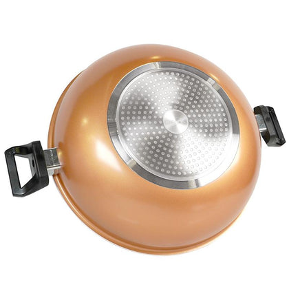 EZ Cook NS FryWok IH 32cm Brown