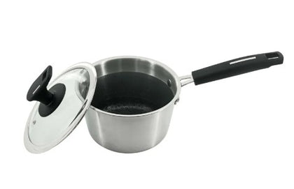 ezCook 3-Layer S/Steel N-Stick Saucepan 18cm