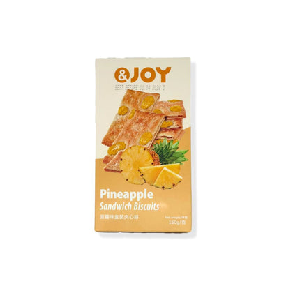 &JOY Sandwich Biscuits 150g - Pineapple / Grape / Strawberry