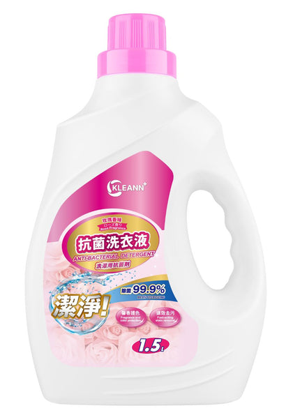 KLEANN+ Anti-Bacterial Detergent Rose 1.5L
