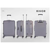 RIMOR Front‑Opening Laptop Compartment Suitcase (Grey) | 20