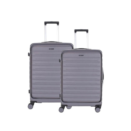 RIMOR Front‑Opening Laptop Compartment Suitcase (Grey) | 20