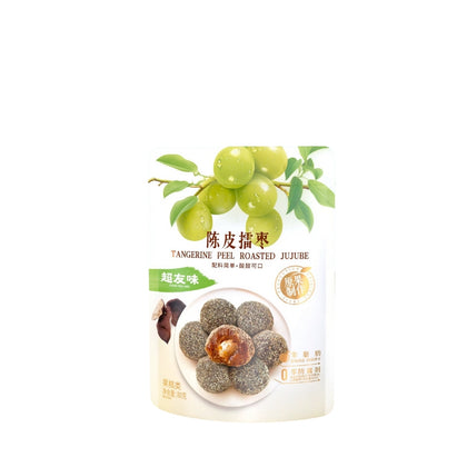 Super Friends Dried Fruits - Prunes 80g, Purple Perilla Roasted Jujube 80g, Chenpi Jujube 80g, Osmanthus dried Apricots 50g, Dried Peach 50g, Hollow Hawthorn 80g