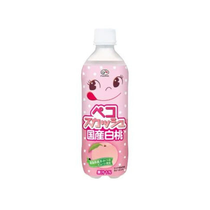 (ONLINE EXCLUSIVE) FUJIYA White Peach 500ml – Japanese Peach Soda Drink
