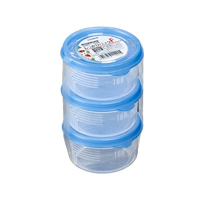 NAKAYA Plastic Measuring Food Pack F | Blue Lip