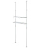 Adjustable Standing Laundry Pole (60-93 x 26 x 199 - 265cm)