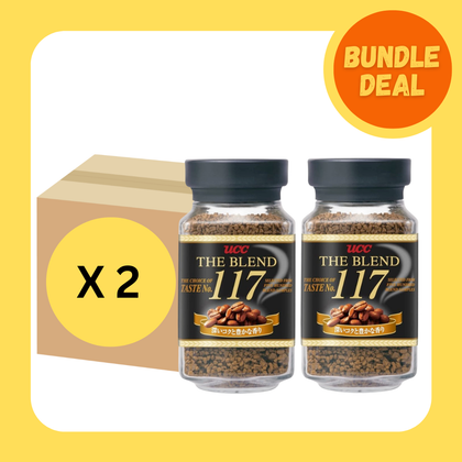 UCC Japanese Instant Coffee 117 (Bundle of 2)