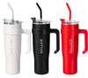 DILLER 304 S/S Insulated Travel Mug W/Handle 1200ml (Random colors will be delivered)