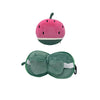 SUPERSAVER Cartoon Styles Travel Set (Eyemask + Pillow) | Penguin, Panda, Dog, Watermelon