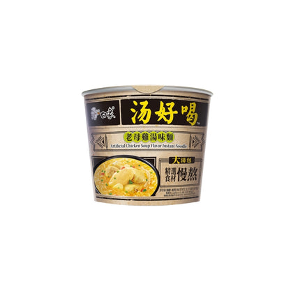 BAIXIANG Instant Cup Noodles 116g – Chicken & Spicy Beef Soup Flavors