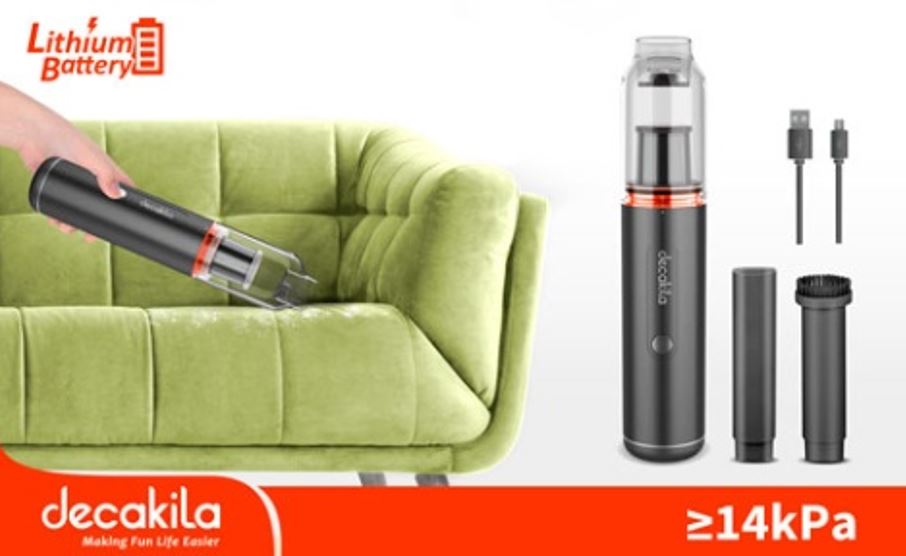 Decakila Portable vacuum cleaner - Black