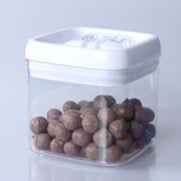 1.0L Square Large Buckle Plastic Canister