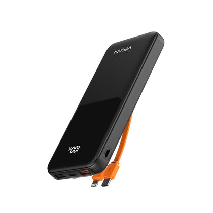 VFAN PowerBank PD22.5 Output 10000mAh W/2 Cable 3C