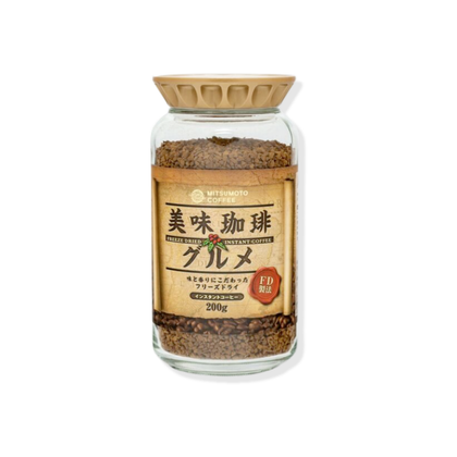 MITSUMOTO Coffee Freeze Dried Instant Coffee 200g