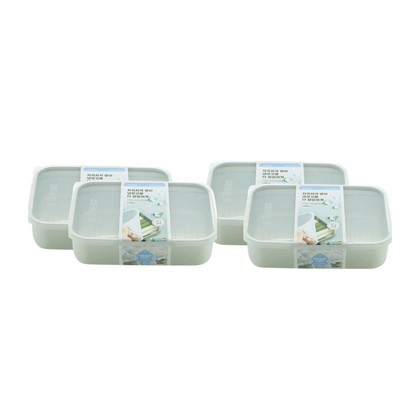 304 Stainless Steel Food Container 1000ml (Bundle of 4)