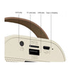 Mini Karaoke Dual Mic Kit 3W Beige