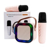 Mini Karaoke Dual Mic Kit 3W Beige