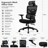 Ergonomic Mesh Office Chair with Adjustable Headrest