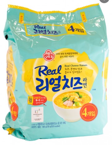 OTTOGI REAL CHEESE RAMEN 5s*135g