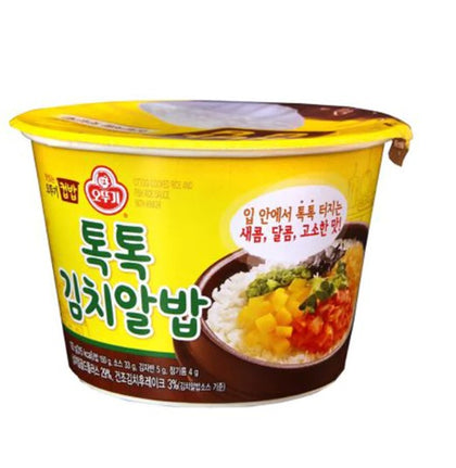 OTTOGI Rice w Fish Roe Sauce & Kimchi 222g