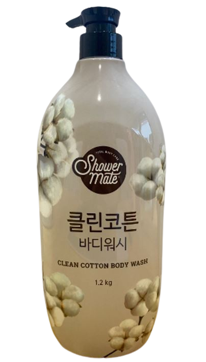 SHOWERMATE Clean Cotton Body Wash 1200ml