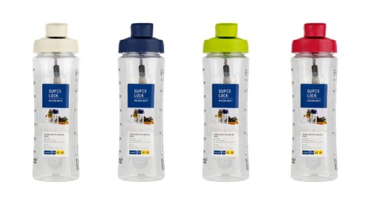 Super Lock Tritan Water Bottle 600ml (assorted colors will be delivered)
