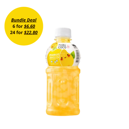 MABU COCO Mango Fruit Juice Nata De Coco 320ml