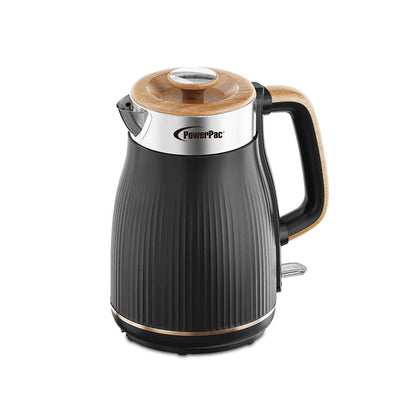 POWERPAC Kettle Jug Wood Handle 1.8L PPJ2030