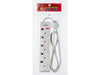 MORRIES 5way 2m Extension Cord with Surge
