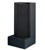 Kent 90 Tall Water Fountain (380 x 380 x 900mm) - Black Stone