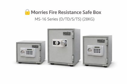 🔐 Morries Fire Resistance Safe Box MS-16 Series (D/TD/TS) (28KG)