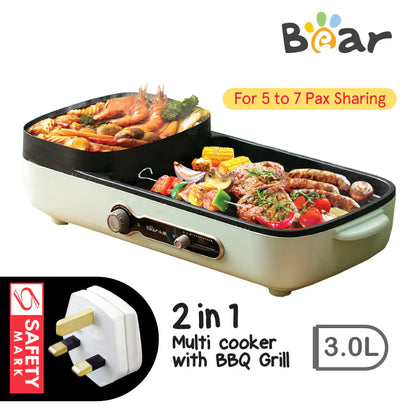Bear Steamboat with BBQ 3L