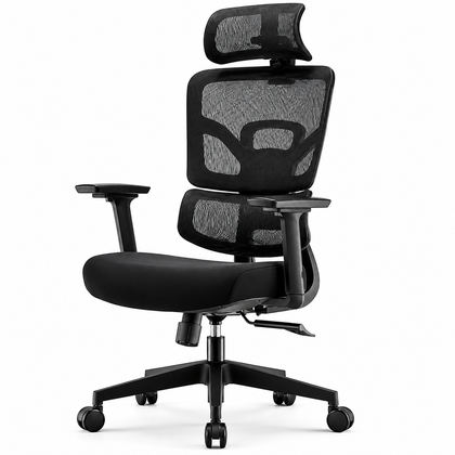 Ergonomic Mesh Office Chair with Adjustable Headrest