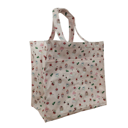 Thai Printed Fabric Handbag (L) ( Assorted design)