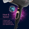 PowerPac Hair Dryer with cool air 2000W