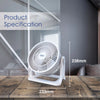 White PowerPac iFan 8 Inch Turbo Fan