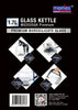 MORRIES 1.7L GLASS KETTLE MS2020GK