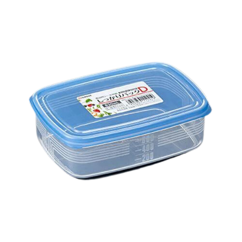 Transparent NAKAYA Seal Food Box | Blue Lip