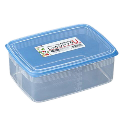 Transparent and blueNAKAYA Plastic Food Container | Blue Lip