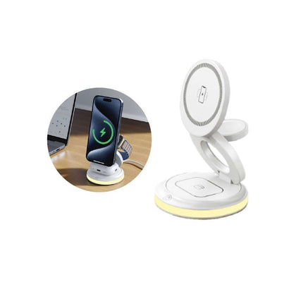 360 Rotation Flip Charger WITH Light