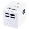 PowerPac Multi Travel Adapter W/4XUSB Charger TypeC USB PP7980