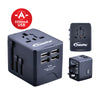 PowerPac Multi Travel Adapter with 4x USB Charger