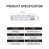 PowerPac 3 way extension socket with 4 X USB 3.2A PP9113U