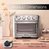 25L Air Fryer Oven With Rotisseries, Air Fryer Basket & Bin (PPAF535)